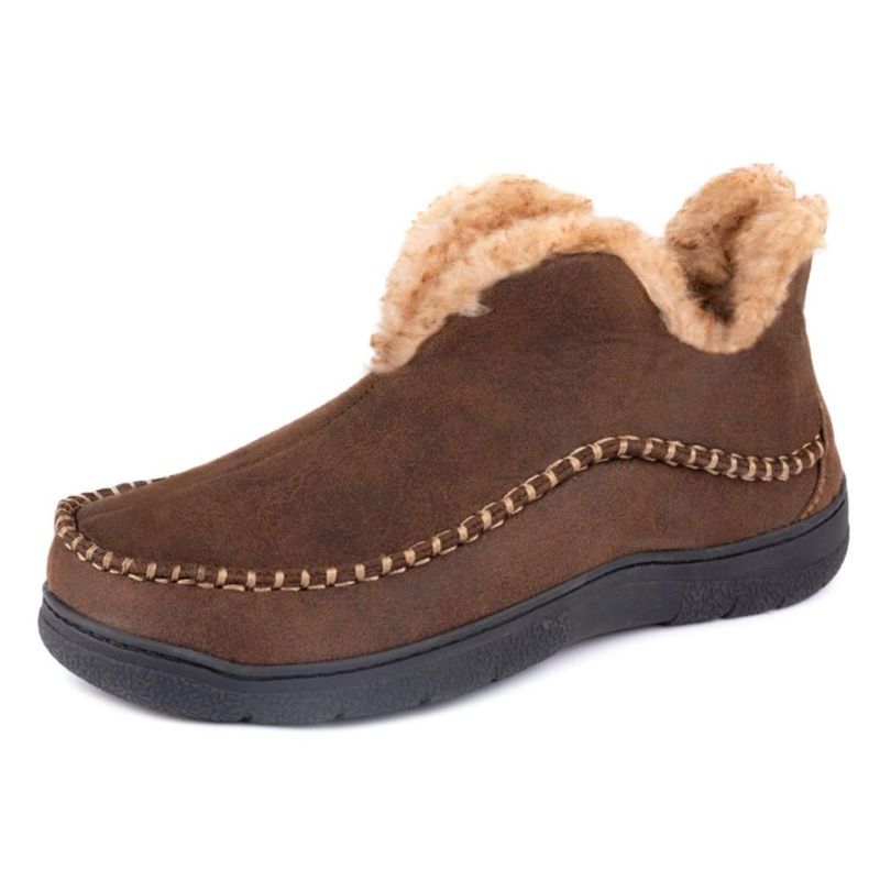Pantufla Wishcotton talla 10 US color café con espuma viscoelástica