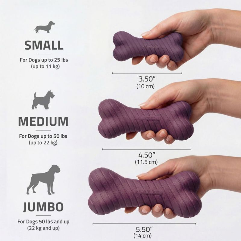Juguete para Perro Playology Jumbo de 2 Capas con Aroma a Tocino