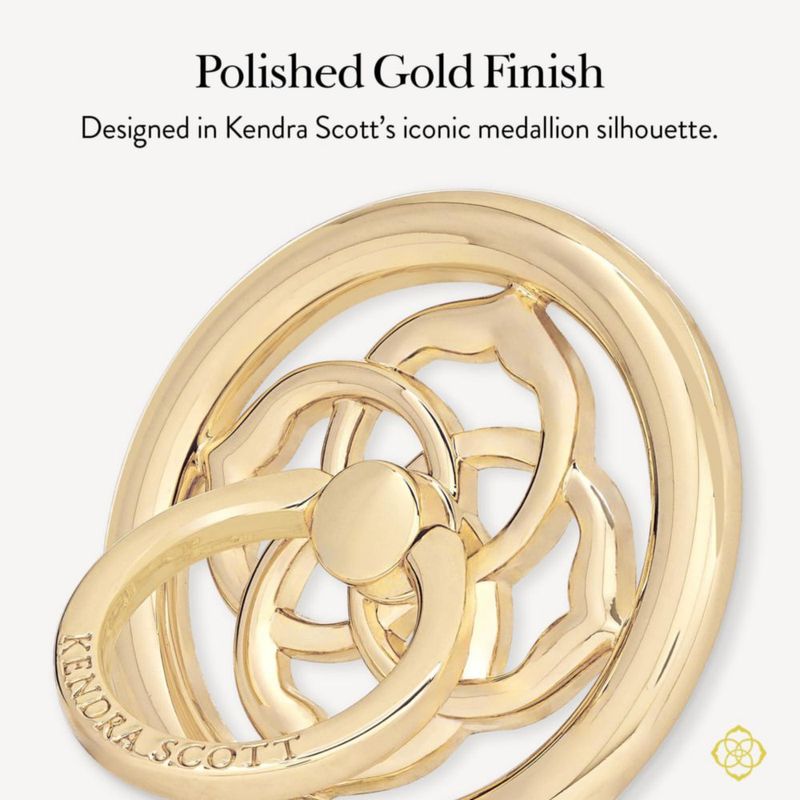 Anillo magnético para teléfono Case-Mate medallón dorado