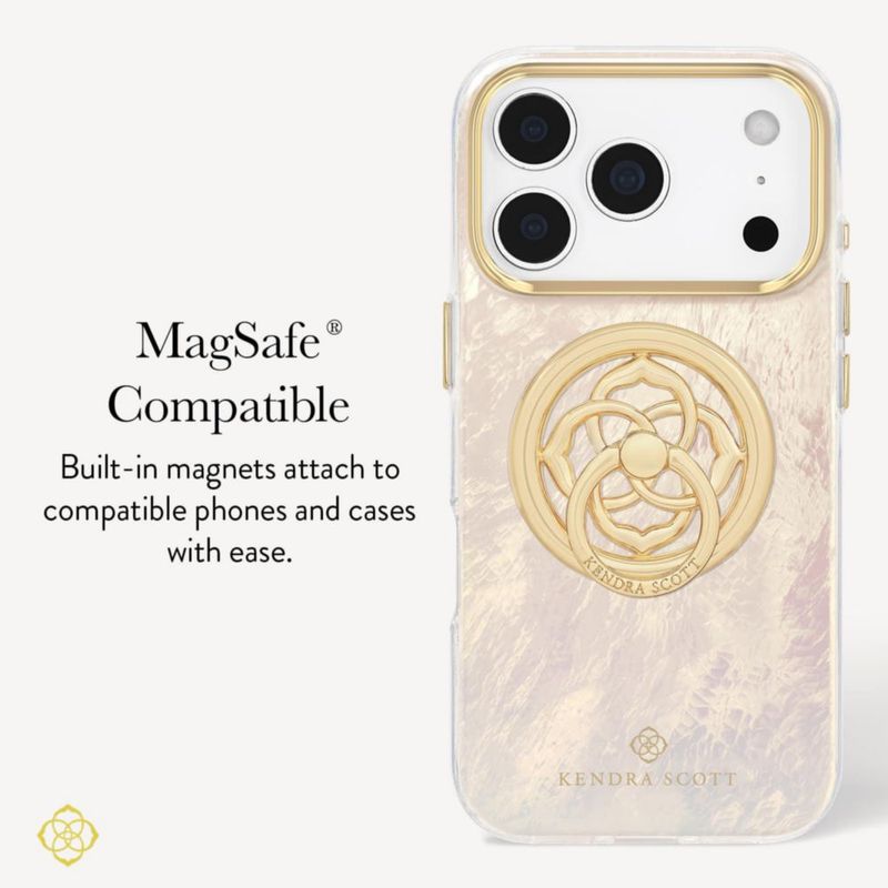 Anillo magnético para teléfono Case-Mate medallón dorado