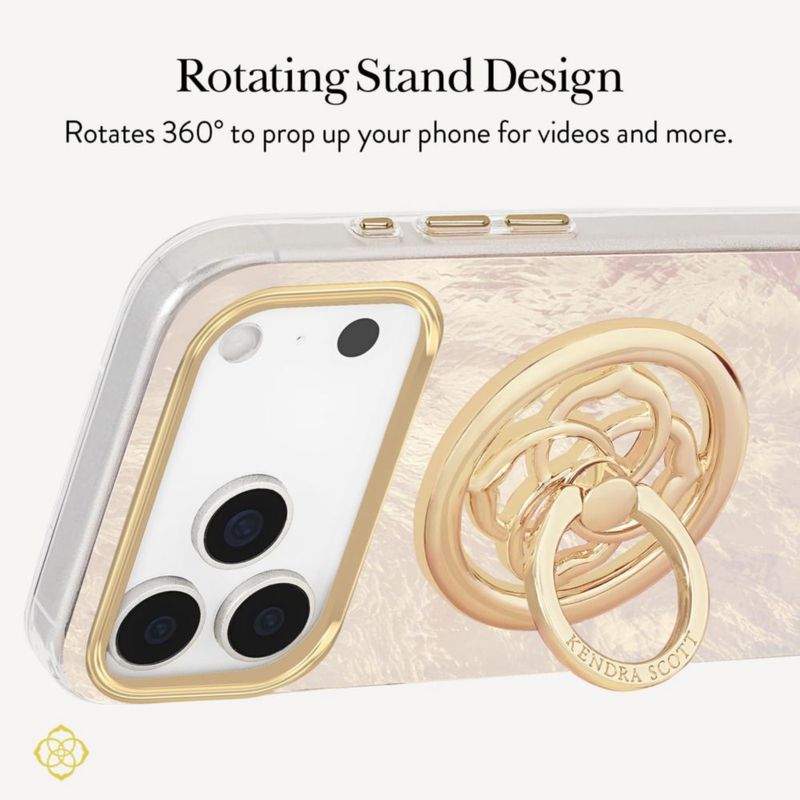 Anillo magnético para teléfono Case-Mate medallón dorado
