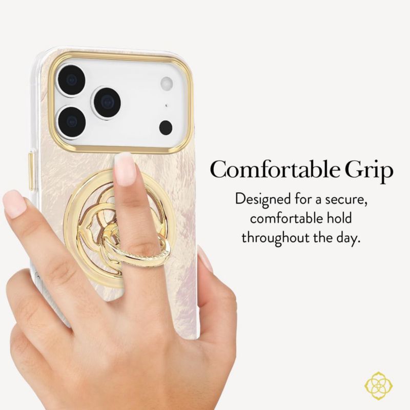 Anillo magnético para teléfono Case-Mate medallón dorado