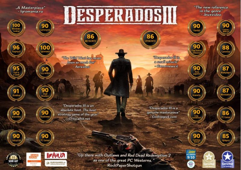 Videojuego THQ Nordic Desperados 3 PS4