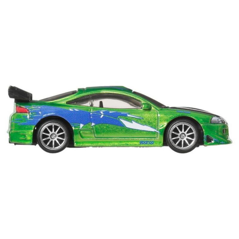 Hot Wheels Mitsubishi Eclipse 1/64 Fast & Furious Verde Lima