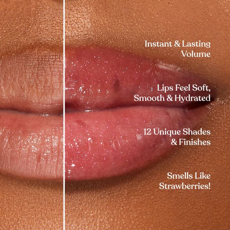 Gloss Labial Voluminizador Too Faced 4 ml Lavender Daze Holográfico