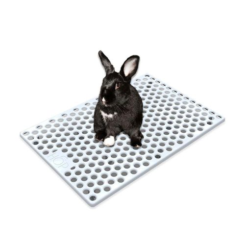 Rejilla para caja de arena HOP 48 × 33 cm agujeros de 13 cm apta para lavavajillas