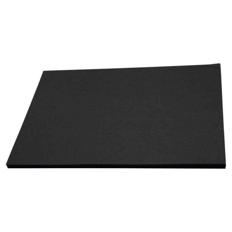 LUXPaper Papel 85" x 11" | Tamaño carta | Negro medianoche | 28 lb (80 lb texto) | 50 unidades