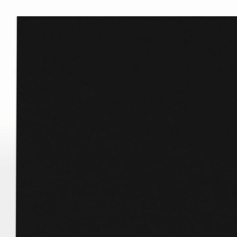 LUXPaper Papel 85" x 11" | Tamaño carta | Negro medianoche | 28 lb (80 lb texto) | 50 unidades