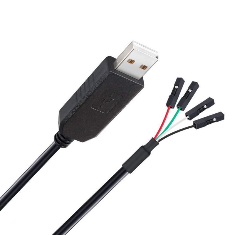 Adaptador USB a TTL DTECH 18 m 33 V Negro