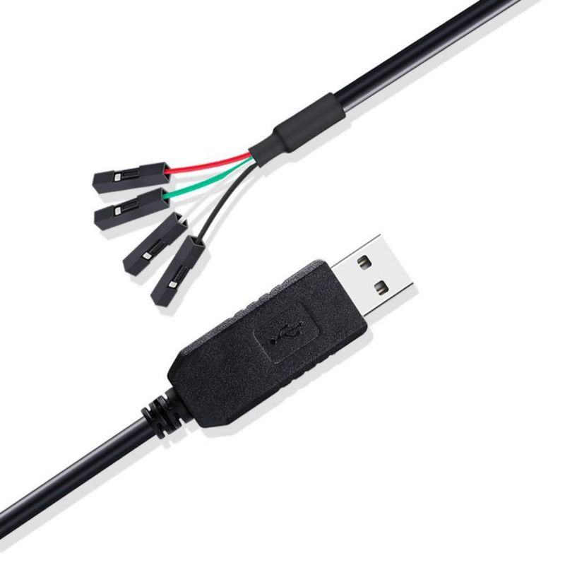 Adaptador USB a TTL DTECH 18 m 33 V Negro