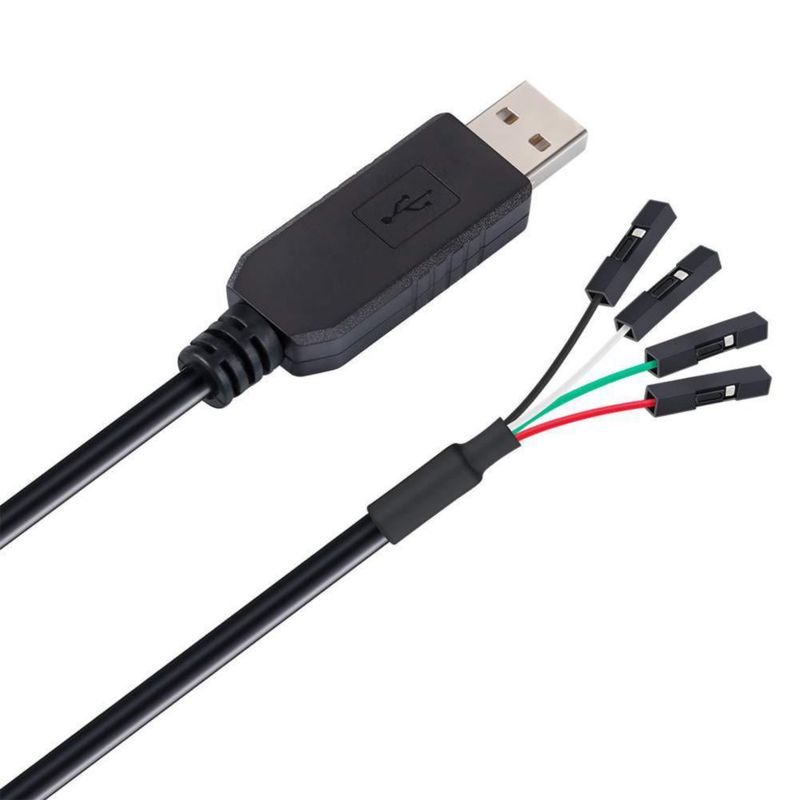 Adaptador USB a TTL DTECH 18 m 33 V Negro