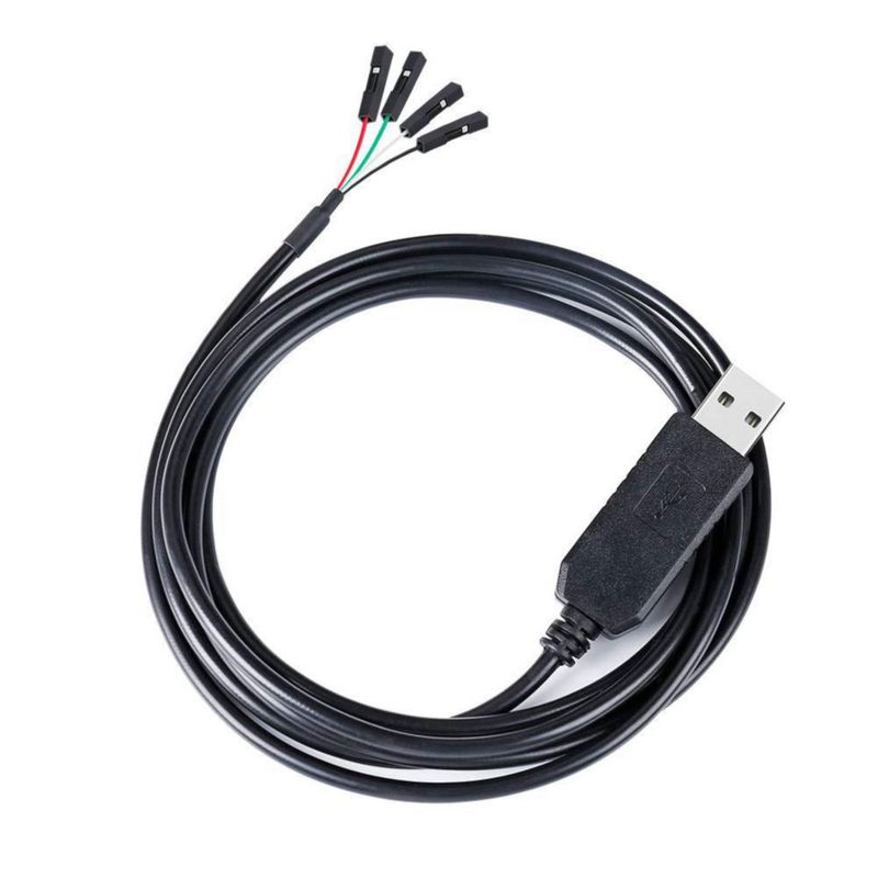 Adaptador USB a TTL DTECH 18 m 33 V Negro