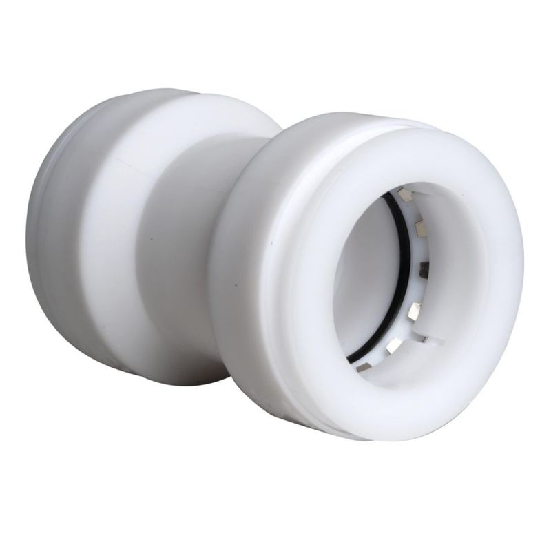 Acoplamiento de tubos Plumb Pak Insta-Plumb White de 1.5 pulgadas