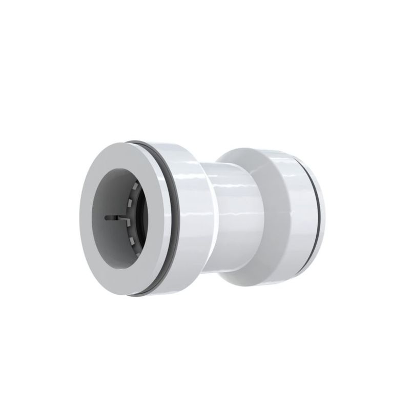 Acoplamiento de tubos Plumb Pak Insta-Plumb White de 1.5 pulgadas