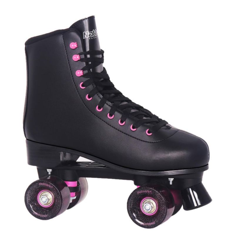 Patines de ruedas Nattork para mujer talla 9 color negro