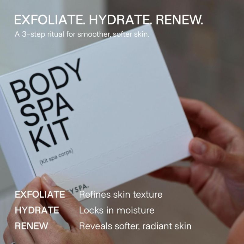 Kit de Spa Corporal Biotyspa 3 piezas: Guante Gel y Loción