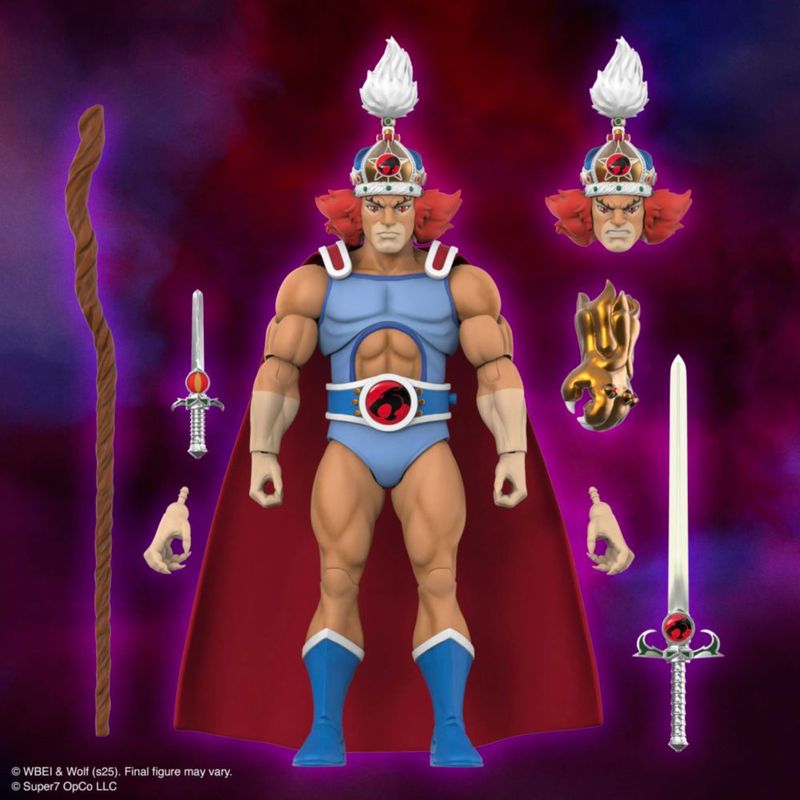 Figura de acción Super7 Thundercats Lion-O 18 cm con accesorios