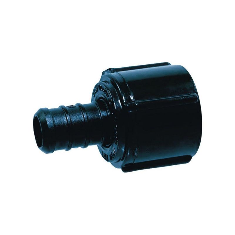 Adaptador giratorio PEX NIBCO 1/2" paquete de 5 negro (polímero)