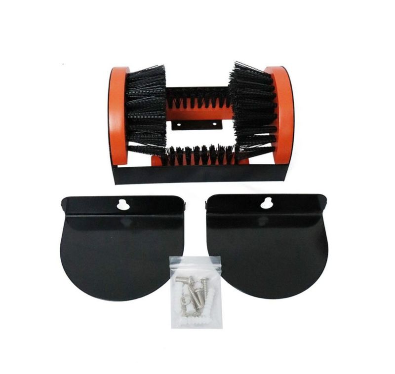 Cepillo de limpieza portátil Zeluga negro/naranja