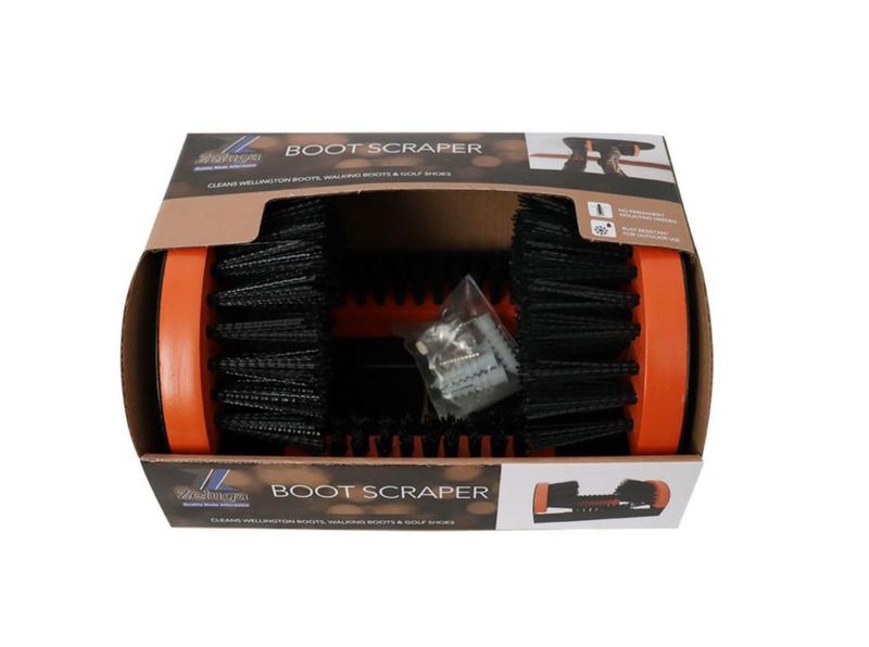 Cepillo de limpieza portátil Zeluga negro/naranja