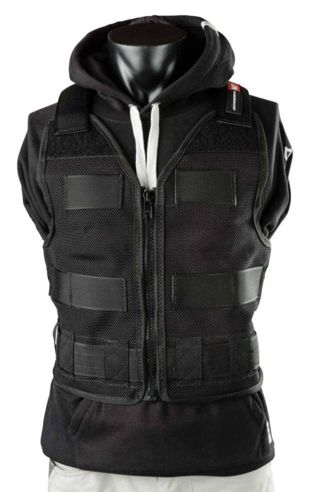 Chaleco de Herramientas Diamondback XL/XXL Negro Malla Grado Militar