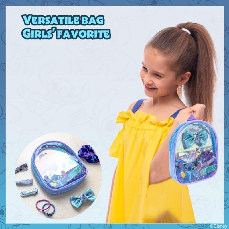 Set de Pinzas y Lazos Townley Girl Stitch con Bolsa Mini