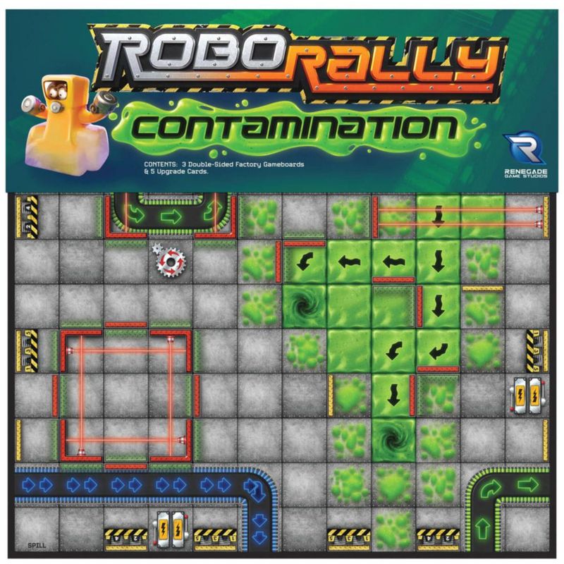 Juego de mesa Renegade Robo Rally: Expansión Contaminación