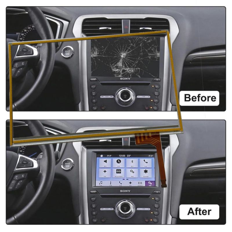 Pantalla táctil Micarun 7" 4 pines Toyota Prius 2004-2009