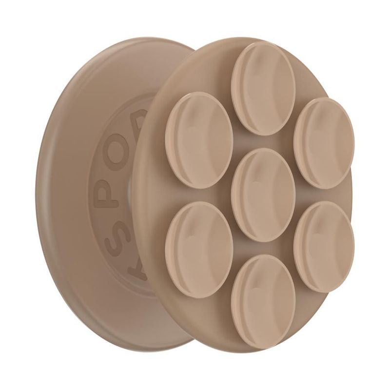 Agarre para teléfono PopSockets MagSafe color Latte