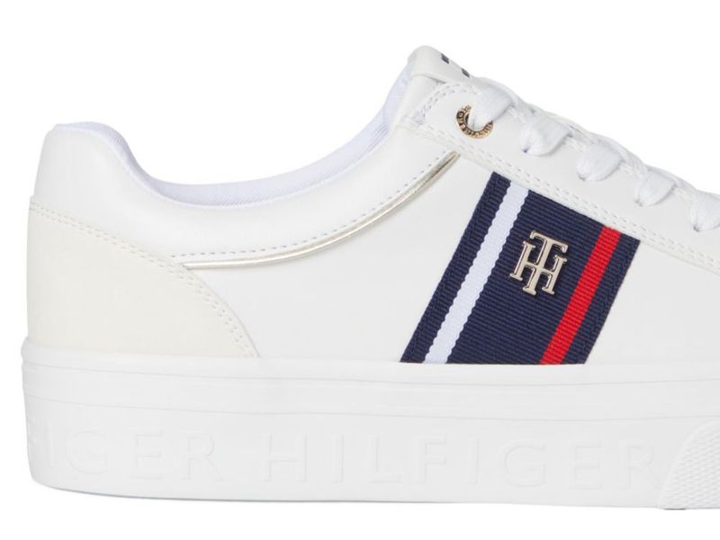 Zapatillas Tommy Hilfiger Badria blancas talla 6 (mediano)
