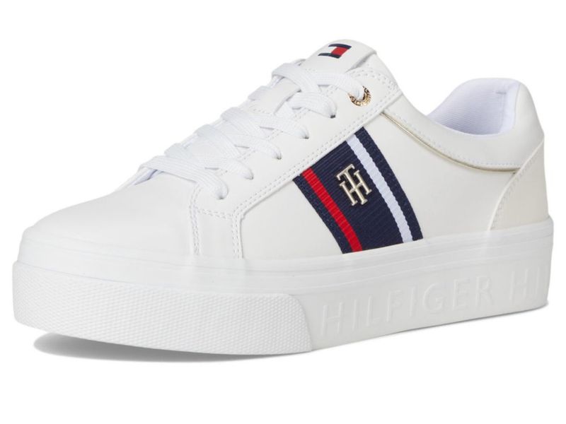 Zapatillas Tommy Hilfiger Badria blancas talla 6 (mediano)