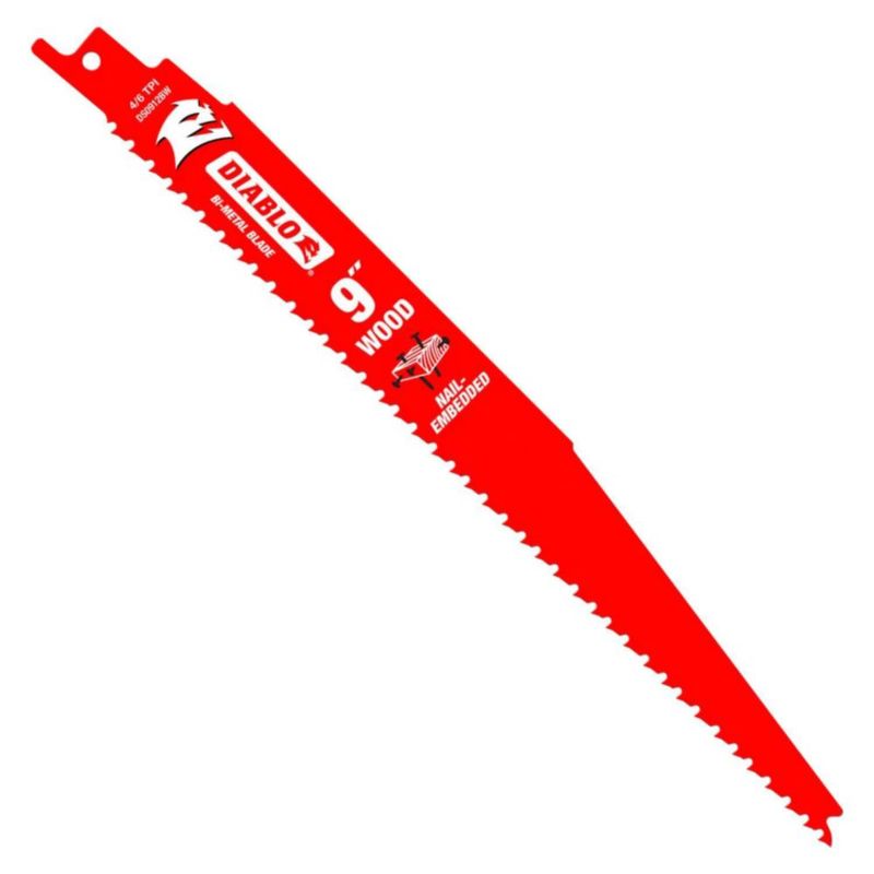 Hoja de sierra Diablo 23 cm 4/6 TPI (paquete de 200)