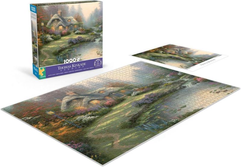 Rompecabezas CEACO Thomas Kinkade 1000 piezas para adultos