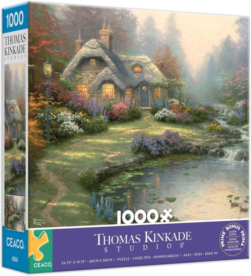 Rompecabezas CEACO Thomas Kinkade 1000 piezas para adultos