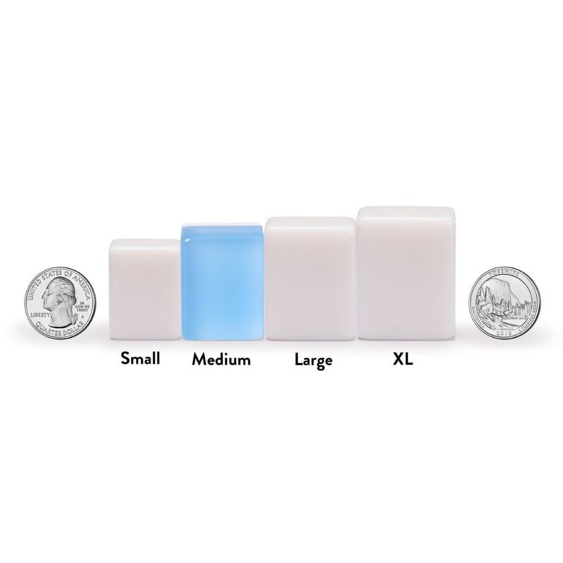 Set de Mahjong chino YMI Glacier Pearl con 146 fichas de tamaño medio