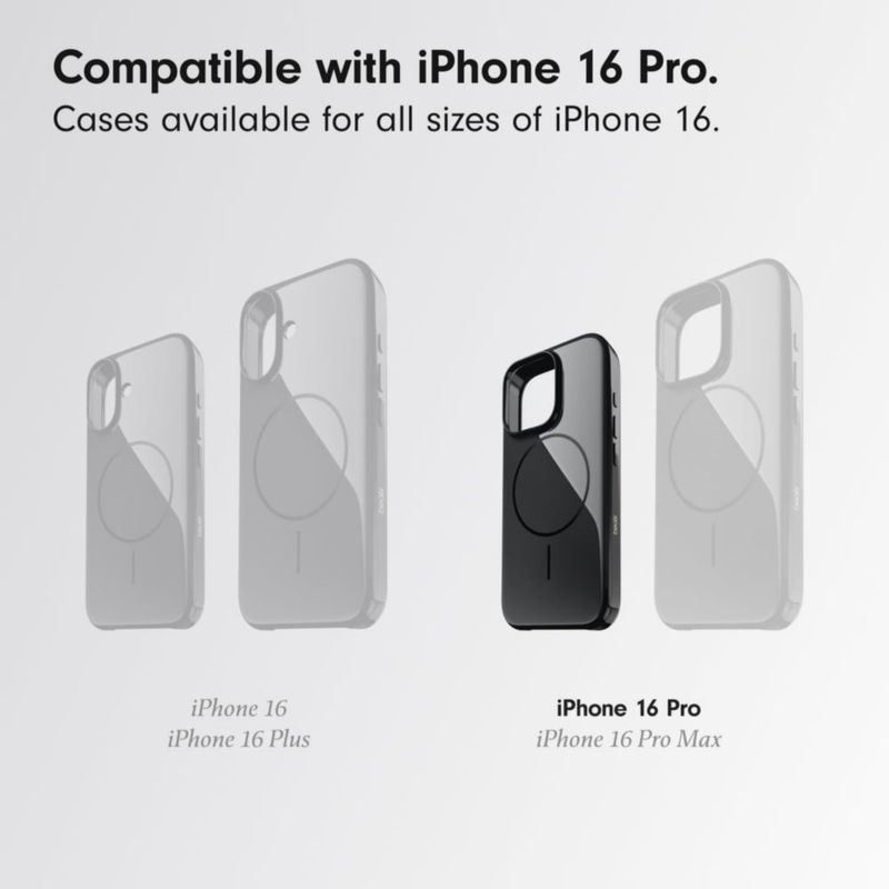 Funda Beats para iPhone 16 Pro con MagSafe y Control de Cámara en Negro