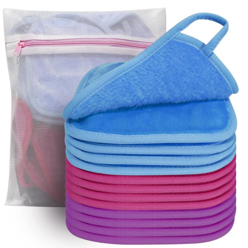 Paño desmaquillante reutilizable KODAMO 15 cm (12 unidades)