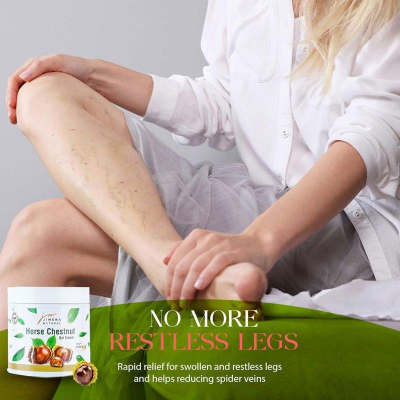 Gel Cream la mascarilla el turko Castaño de Indias para varices