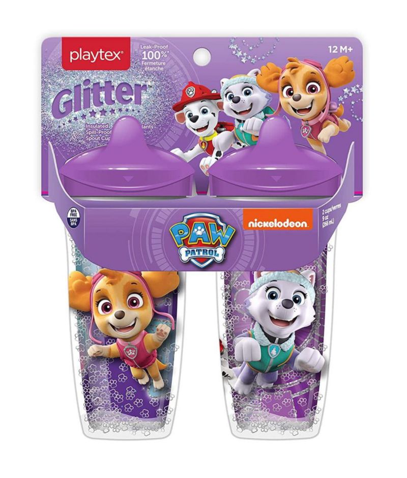 Vaso Antiderrame Playtex Baby 268 ml Paw Patrol (2 unidades)
