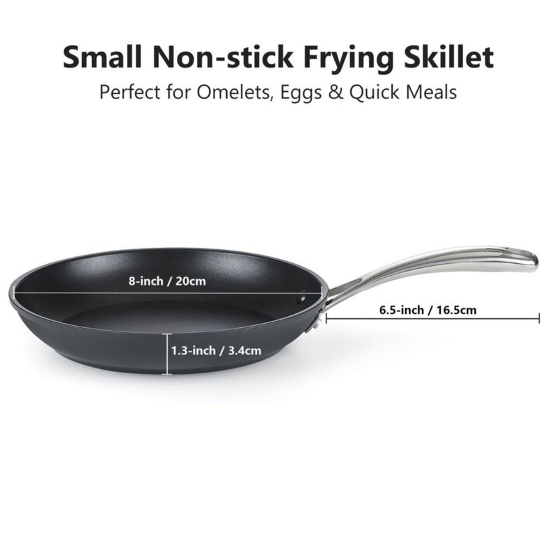 Sartén Cooks Standard 20 cm Antiadherente de Aluminio de Gran Calibre