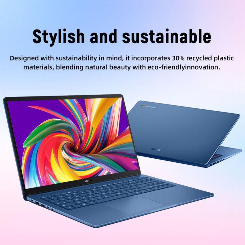 Chromebook ASUS 156" Celeron N50 128 GB 4 GB Azul