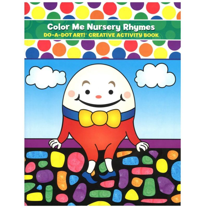 Kit de Arte y Manualidades Do.A.Dot Art! Libro de Rimas Infantiles para Colorear
