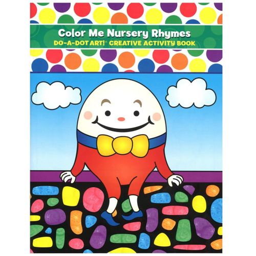Kit de Arte y Manualidades Do.A.Dot Art! Libro de Rimas Infantiles para Colorear