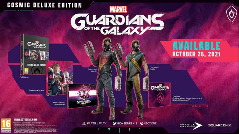 Videojuego Square Enix Guardians of the Galaxy para Xbox