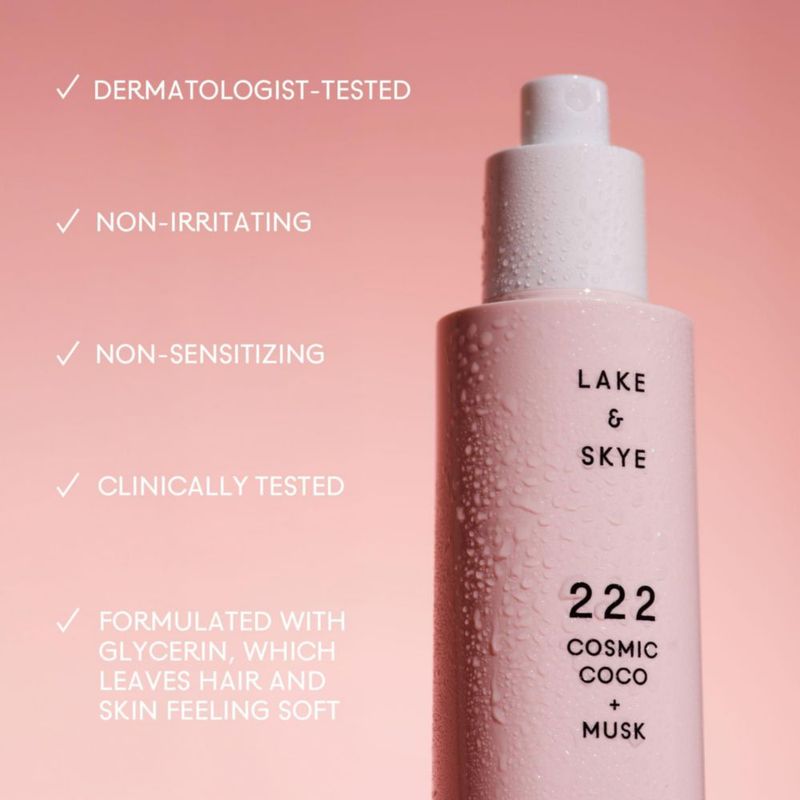 Bruma para cabello y cuerpo Lake & Skye 222 Cosmic Coco 100 ml