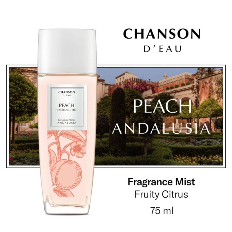 Bruma Perfumada CHANSON D'EAU Peach 75 ml tamaño viaje