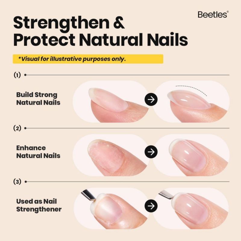 Gel Constructor beetles Gel Polish 15 ml Rojo 8 en 1