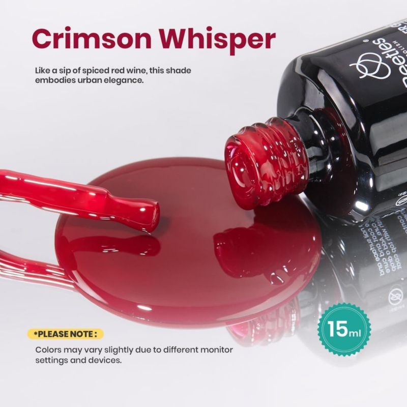 Gel Constructor beetles Gel Polish 15 ml Rojo 8 en 1