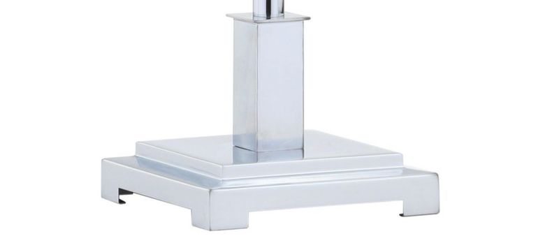 Lámpara de mesa JONATHAN Y 66 cm metal cromado LED