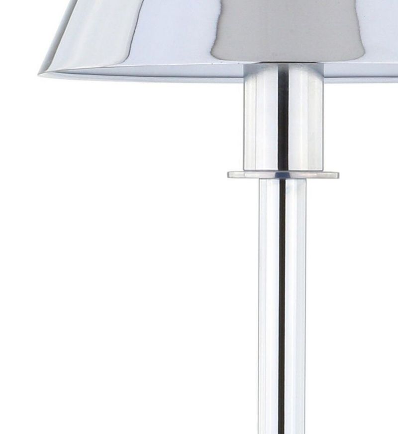 Lámpara de mesa JONATHAN Y 66 cm metal cromado LED